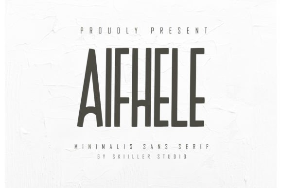 Aifhele: A Modern Sans Serif Font