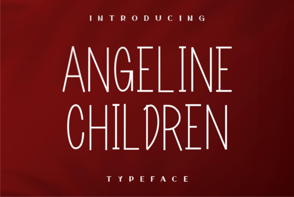 Angeline Children: A Playful Sans Serif