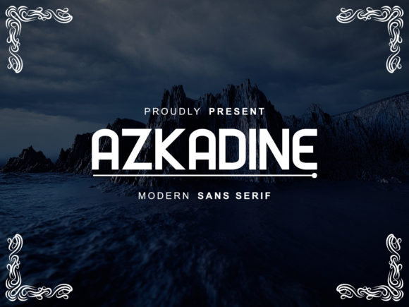 Azkadine: A Timeless Sans Serif Font