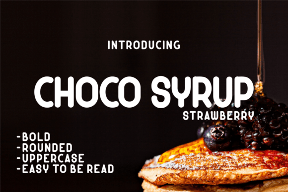 Choco Syrup Strawberry Review