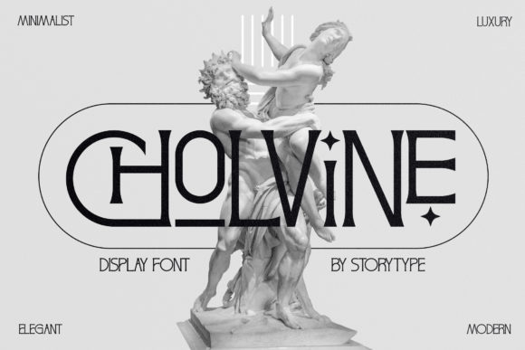 Cholvine: A Font for Polished Branding