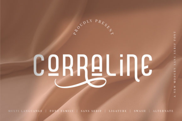 Corraline: A Stylish Sans Serif Font