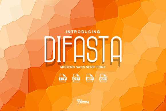 Difasta: A Modern Typeface for Better Reading