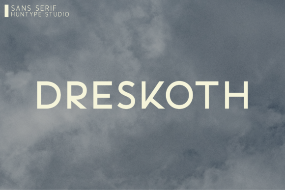 Dreskoth: A Versatile Sans Serif