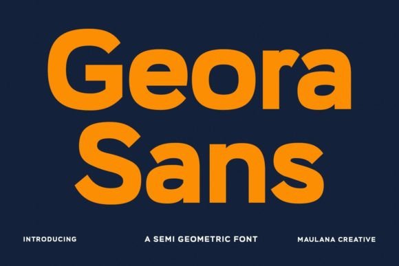 Geora: A Professional Sans Serif Font