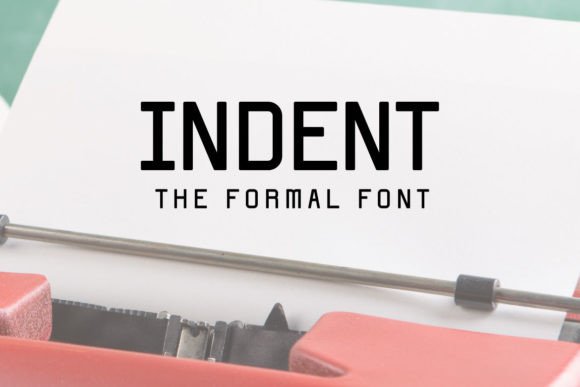 Indent: A Versatile Sans Serif Font