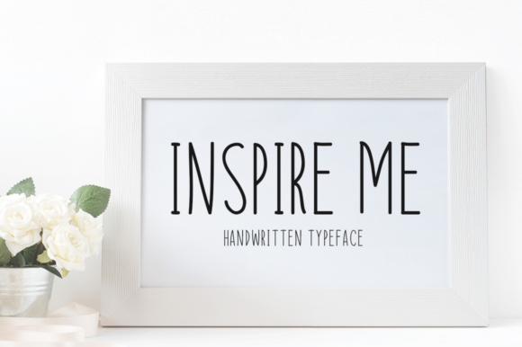 Inspire Me: A Calm, Clean Font for Editorial Design