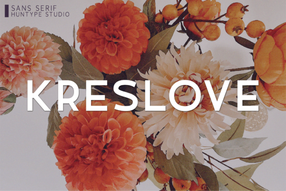 Kreslove: A Versatile Sans Serif Font