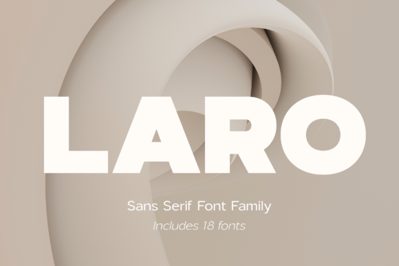 Laro: A Bold Sans Serif for Clear Campaigns