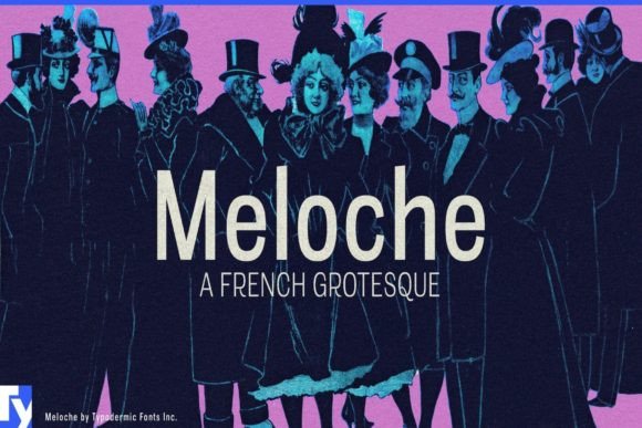 Meloche: A Bold Font for Digital Marketing