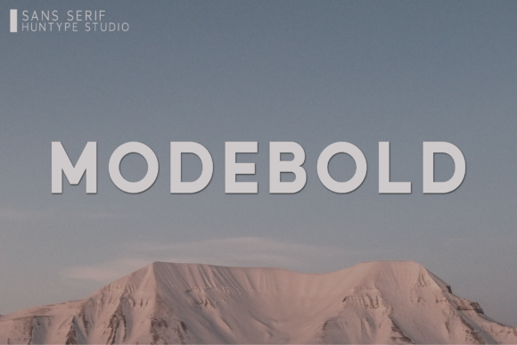 Modebold: A Font for Business Brilliance