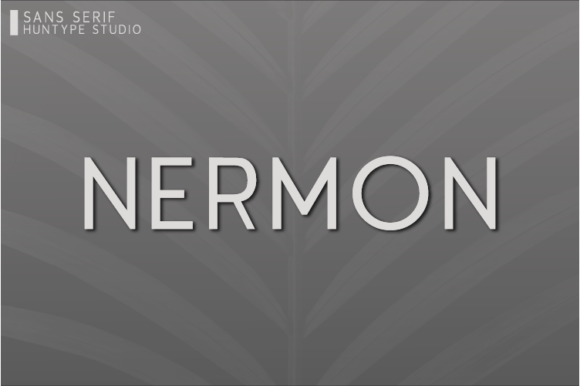 Nermon: A Modern Sans Serif for Web Design
