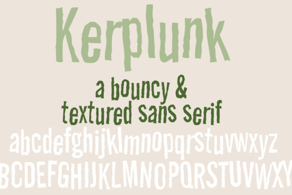 PN Kerplunk Font for Web Design