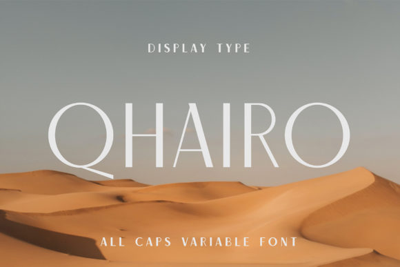 Qhairo: A Bold Sans Serif for Creative Projects