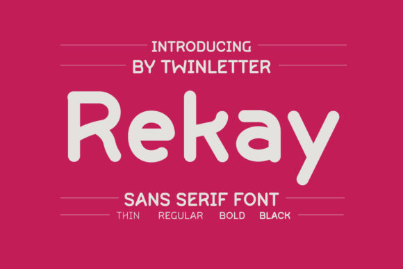 Rekay: A Font for Clear Campaigns
