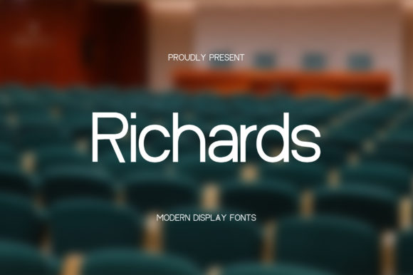 Richards: A Clean Sans Serif Font