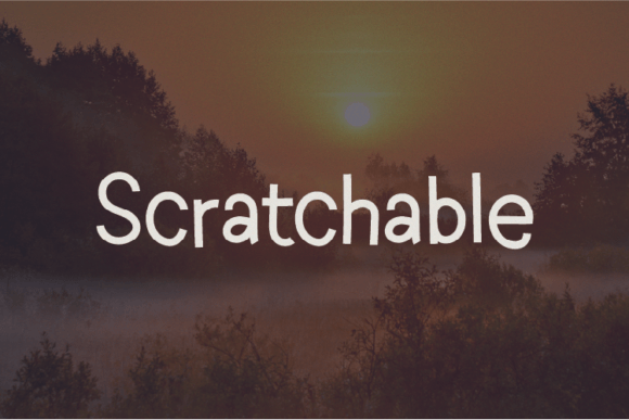 Scratchable: A Font That Makes Your Brand Stand Out