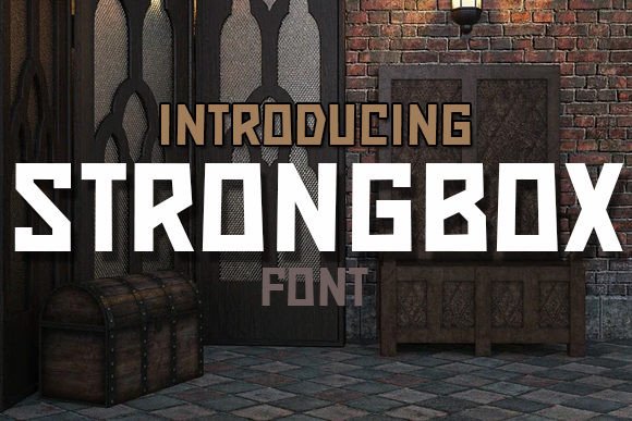 Strongbox Font for Web Design