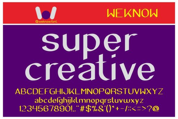 Super Creative: A Font for Bold Campaigns