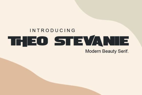 Theo Stevanie: A Cool Sans Serif for Modern Design